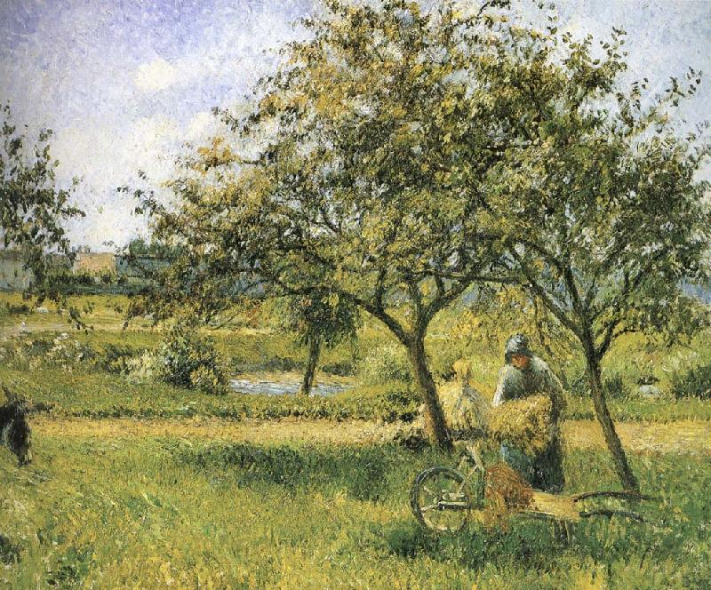 Camille Pissarro Wheelbarrow